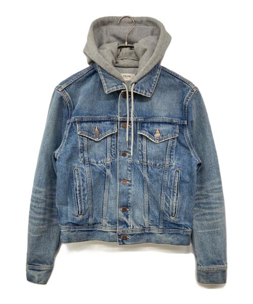 CELINE（セリーヌ）CELINE (セリーヌ) トラッカージャケット / ユニオンウォッシュ デニム インディゴ サイズ:　XSの古着・服飾アイテム