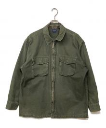 GAP（ギャップ）の古着「90's ジップワークジャケット」｜カーキ