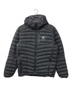 salomon 旧ロゴ チェック　ダウンパーカー　00s archive値下げ無 中古・古着通販】SALOMON (サロモン) マウンテンパーカー ブラック
