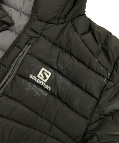SALOMON（サロモン）SALOMON (サロモン) HALO DOWN HOODIE / ハロダウンフーディー ブラック サイズ:Mの古着・服飾アイテム