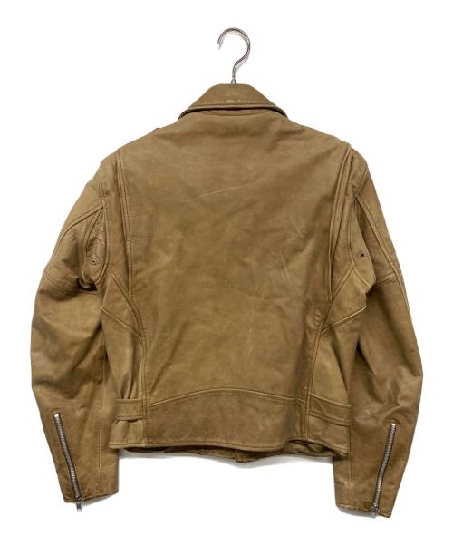 GAP（ギャップ）GAP (ギャップ) OLD GAP 00's ダブルライダースジャケット ベージュ サイズ:Sの古着・服飾アイテム
