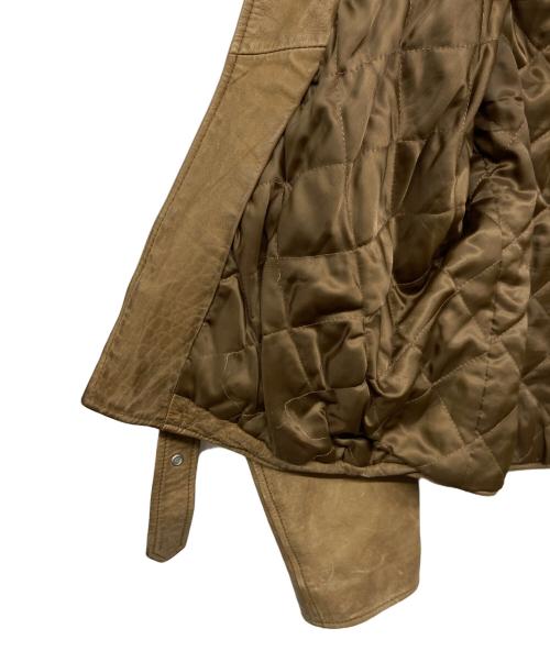 GAP（ギャップ）GAP (ギャップ) OLD GAP 00's ダブルライダースジャケット ベージュ サイズ:Sの古着・服飾アイテム