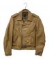 GAP（ギャップ）の古着「OLD GAP 00's ダブルライダースジャケット」｜ベージュ