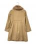 BLUE LABEL CRESTBRIDGE (ブルーレーベルクレストブリッジ) ファー付カシミヤコート ベージュ サイズ:38：30000円