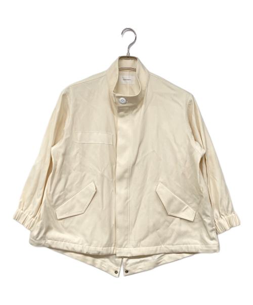 transition equipment（トランジション エキップメント）transition equipment (トランジション エキップメント) Short Mods Coat ホワイトの古着・服飾アイテム