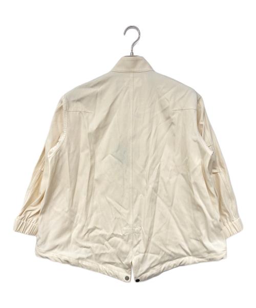 transition equipment（トランジション エキップメント）transition equipment (トランジション エキップメント) Short Mods Coat ホワイトの古着・服飾アイテム