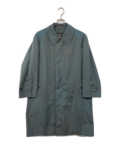 Burberry's（バーバリー）Burberry's (バーバリー) タマムシステンカラーコート グリーン サイズ:不明の古着・服飾アイテム