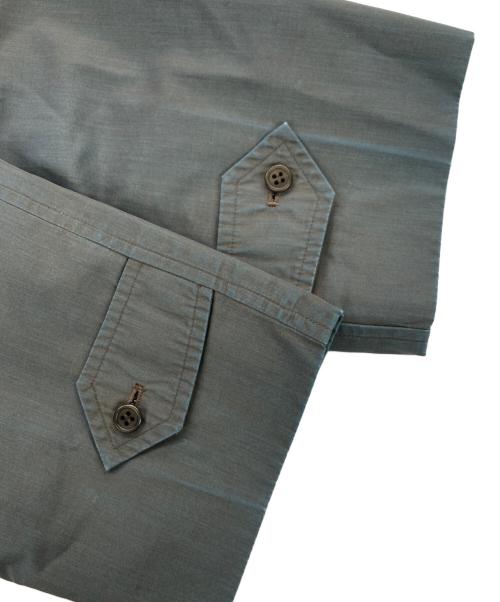 Burberry's（バーバリー）Burberry's (バーバリー) タマムシステンカラーコート グリーン サイズ:不明の古着・服飾アイテム