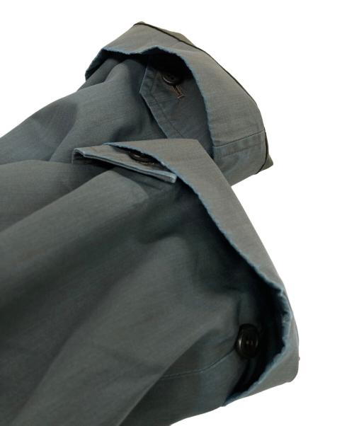 Burberry's（バーバリー）Burberry's (バーバリー) タマムシステンカラーコート グリーン サイズ:不明の古着・服飾アイテム