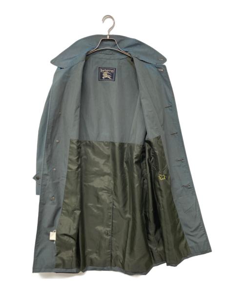 Burberry's（バーバリー）Burberry's (バーバリー) タマムシステンカラーコート グリーン サイズ:不明の古着・服飾アイテム