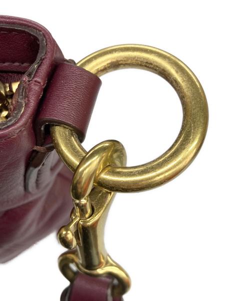 COACH（コーチ）COACH (コーチ) OLD COACH ショルダーバッグ パープルの古着・服飾アイテム