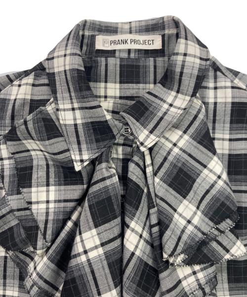 PRANK PROJECT（プランクプロジェクト）PRANK PROJECT (プランクプロジェクト) Ruffle Blouse ブラック サイズ:freeの古着・服飾アイテム