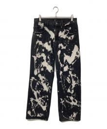 International Gallery（インターナショナルギャラリー）の古着「ハイブリーチ 14オンス デニム パンツ」｜ブラック