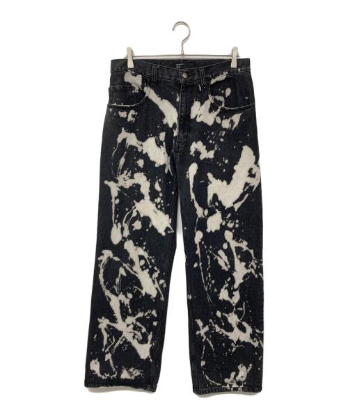 International Gallery（インターナショナルギャラリー）International Gallery (インターナショナルギャラリー) ハイブリーチ 14オンス デニム パンツ ブラック サイズ:Mの古着・服飾アイテム
