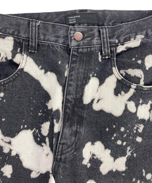 International Gallery（インターナショナルギャラリー）International Gallery (インターナショナルギャラリー) ハイブリーチ 14オンス デニム パンツ ブラック サイズ:Mの古着・服飾アイテム