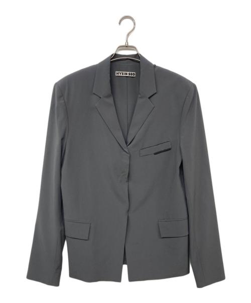 HYEIN SEO（ヘインソ）HYEIN SEO (ヘインソ) クラシックスーツセットアップ グリーングレー サイズ:3の古着・服飾アイテム