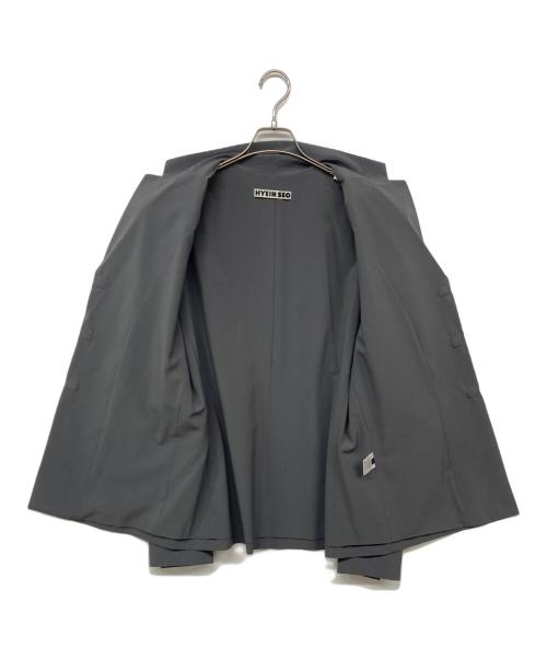 HYEIN SEO（ヘインソ）HYEIN SEO (ヘインソ) クラシックスーツセットアップ グリーングレー サイズ:3の古着・服飾アイテム