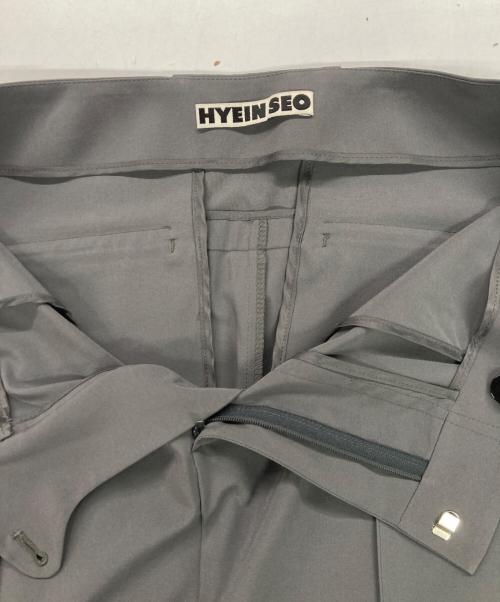 HYEIN SEO（ヘインソ）HYEIN SEO (ヘインソ) クラシックスーツセットアップ グリーングレー サイズ:3の古着・服飾アイテム