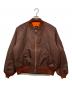 BEAMS（ビームス）の古着「リラックスフィット THERMOLITE(R) MA-1」｜バーガンディー