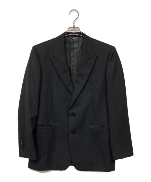 JOHN LAWRENCE SULLIVAN（ジョン ローレンス サリバン）JOHN LAWRENCE SULLIVAN (ジョン ローレンス サリバン) 2B PEAKED LAPEL JACKET ブラック サイズ:46の古着・服飾アイテム