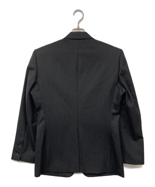 JOHN LAWRENCE SULLIVAN（ジョン ローレンス サリバン）JOHN LAWRENCE SULLIVAN (ジョン ローレンス サリバン) 2B PEAKED LAPEL JACKET ブラック サイズ:46の古着・服飾アイテム