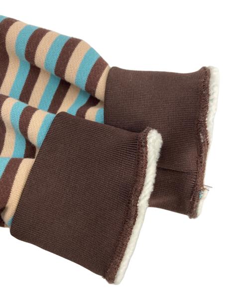 AFB（エーエフビー）AFB (エーエフビー) DOUBLE LAYERED ZIP UP HOODIE ブルー サイズ:Lの古着・服飾アイテム