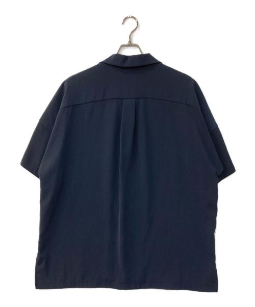 ATTACHMENT（アタッチメント）ATTACHMENT (アタッチメント) ライトドルマンスリーブオープンカラーシャツ ネイビー サイズ:2の古着・服飾アイテム