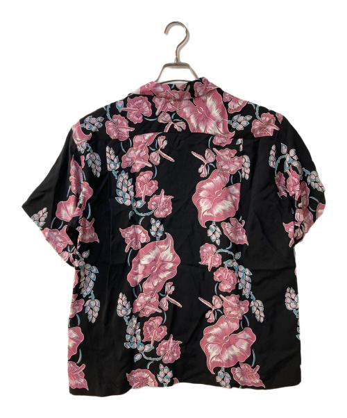 Sun Surf（サンサーフ）Sun Surf (サンサーフ) S/S RAYON HAWAIIAN SHIRT アロハシャツ ブラック サイズ:Lの古着・服飾アイテム