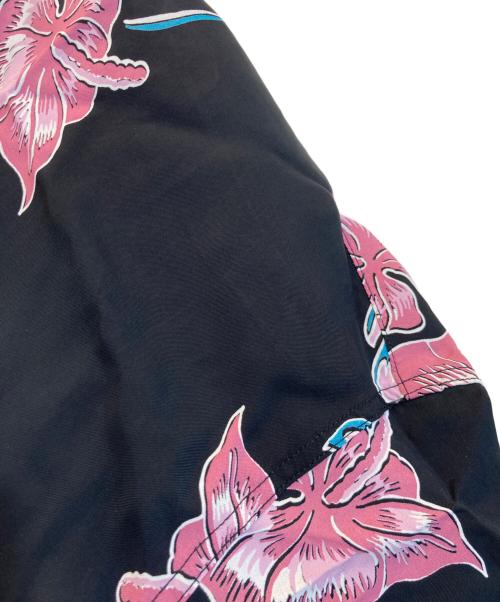 Sun Surf（サンサーフ）Sun Surf (サンサーフ) S/S RAYON HAWAIIAN SHIRT アロハシャツ ブラック サイズ:Lの古着・服飾アイテム