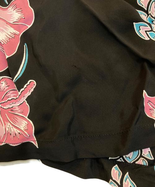 Sun Surf（サンサーフ）Sun Surf (サンサーフ) S/S RAYON HAWAIIAN SHIRT アロハシャツ ブラック サイズ:Lの古着・服飾アイテム