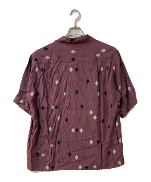 WACKO MARIA（ワコマリア）WACKO MARIA (ワコマリア) DAIAMOND HAWAIIAN SHIRT オープンカラーシャツ パープル サイズ:Lの古着・服飾アイテム