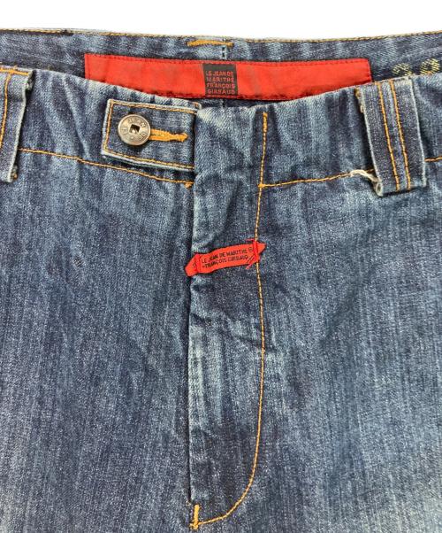 MARITHE+FRANCOIS GIRBAUD（マリテフランソワジルボー）MARITHE+FRANCOIS GIRBAUD (マリテフランソワジルボー) シャトルパンツ インディゴ サイズ:34Mの古着・服飾アイテム