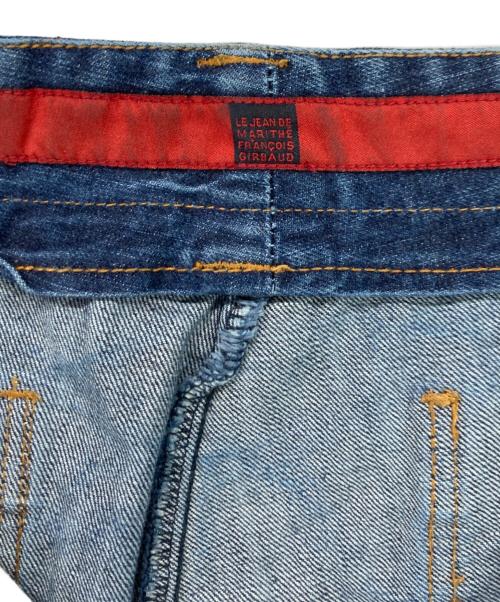 MARITHE+FRANCOIS GIRBAUD（マリテフランソワジルボー）MARITHE+FRANCOIS GIRBAUD (マリテフランソワジルボー) シャトルパンツ インディゴ サイズ:34Mの古着・服飾アイテム