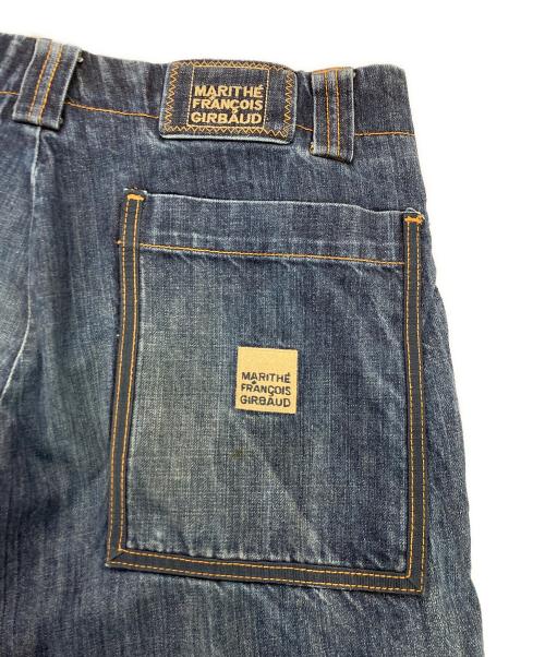 MARITHE+FRANCOIS GIRBAUD（マリテフランソワジルボー）MARITHE+FRANCOIS GIRBAUD (マリテフランソワジルボー) シャトルパンツ インディゴ サイズ:34Mの古着・服飾アイテム