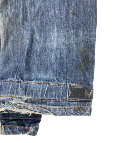 MARITHE+FRANCOIS GIRBAUD（マリテフランソワジルボー）MARITHE+FRANCOIS GIRBAUD (マリテフランソワジルボー) シャトルパンツ インディゴ サイズ:34Mの古着・服飾アイテム