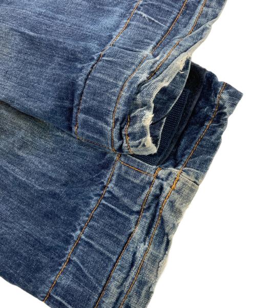 MARITHE+FRANCOIS GIRBAUD（マリテフランソワジルボー）MARITHE+FRANCOIS GIRBAUD (マリテフランソワジルボー) シャトルパンツ インディゴ サイズ:34Mの古着・服飾アイテム