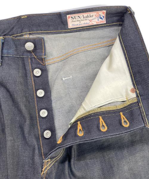 SUN/kakke（サンカッケイ）SUN/kakke (サンカッケイ) LAKE SN デニムパンツ インディゴ サイズ:Mの古着・服飾アイテム