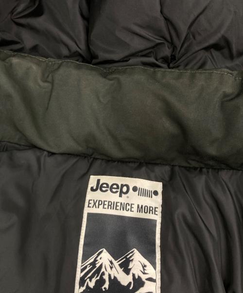 JEEP（ジープ）JEEP (ジープ) フーデッドダウンジャケット グレー サイズ:Mの古着・服飾アイテム