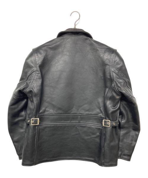 Aero LEATHER（エアロレザー）Aero LEATHER (エアロレザー) HERCULESレザージャケット ブラック サイズ:40の古着・服飾アイテム