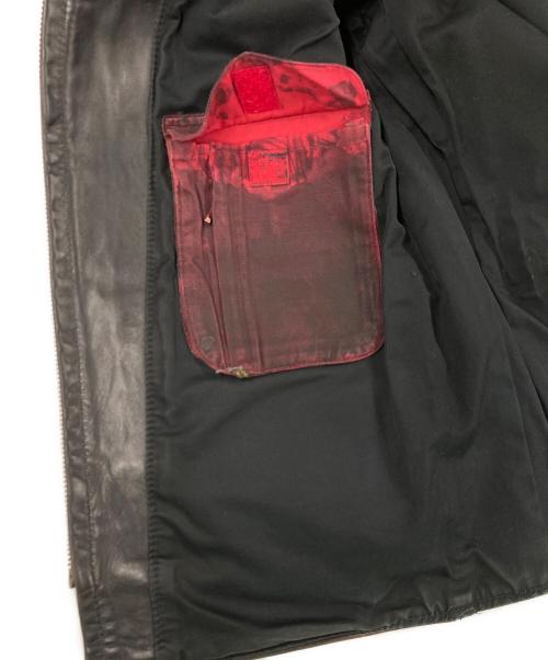 Aero LEATHER（エアロレザー）Aero LEATHER (エアロレザー) HERCULESレザージャケット ブラック サイズ:40の古着・服飾アイテム