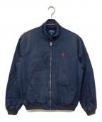 POLO RALPH LAURENポロ・ラルフローレン）の古着「スイングトップ」｜ネイビー