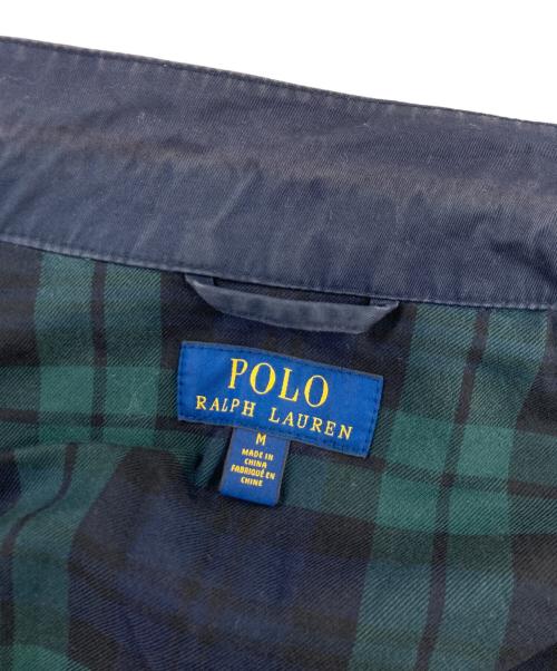 POLO RALPH LAUREN（ポロ・ラルフローレン）POLO RALPH LAUREN (ポロ・ラルフローレン) スイングトップ ネイビー サイズ:Mの古着・服飾アイテム