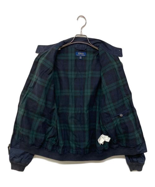 POLO RALPH LAUREN（ポロ・ラルフローレン）POLO RALPH LAUREN (ポロ・ラルフローレン) スイングトップ ネイビー サイズ:Mの古着・服飾アイテム