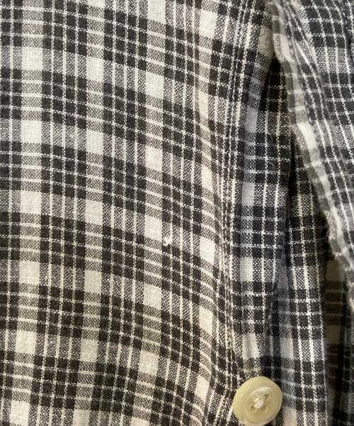 RALPH LAUREN（ラルフローレン）RALPH LAUREN (ラルフローレン) チェックS/Sシャツ BLAIRE グレー サイズ:Mの古着・服飾アイテム