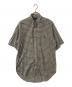 RALPH LAUREN（ラルフローレン）の古着「チェックS/Sシャツ BLAIRE」｜グレー