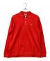 LACOSTE（ラコステ）の古着「Long Sleeve Boy Polo ポロシャツ」｜レッド
