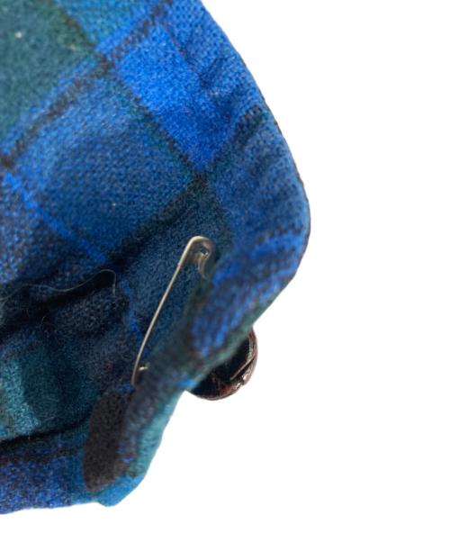 PENDLETON（ペンドルトン）PENDLETON (ペンドルトン) 80`Sウールチェック3Bジャケット ブルー サイズ:2Xの古着・服飾アイテム