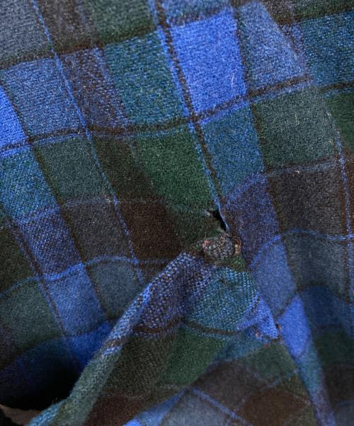 PENDLETON（ペンドルトン）PENDLETON (ペンドルトン) 80`Sウールチェック3Bジャケット ブルー サイズ:2Xの古着・服飾アイテム