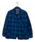 PENDLETON（ペンドルトン）の古着「80`Sウールチェック3Bジャケット」｜ブルー