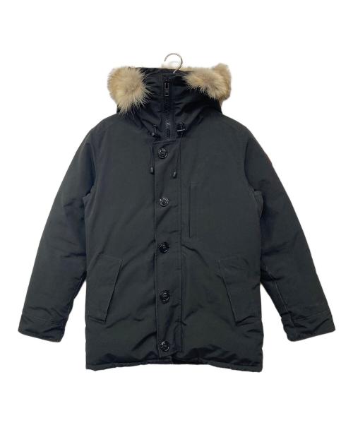 CANADA GOOSE（カナダグース）CANADA GOOSE (カナダグース) CHATEAU PARKA FUSION FIT ダウンジャケット ブラック サイズ:Lの古着・服飾アイテム